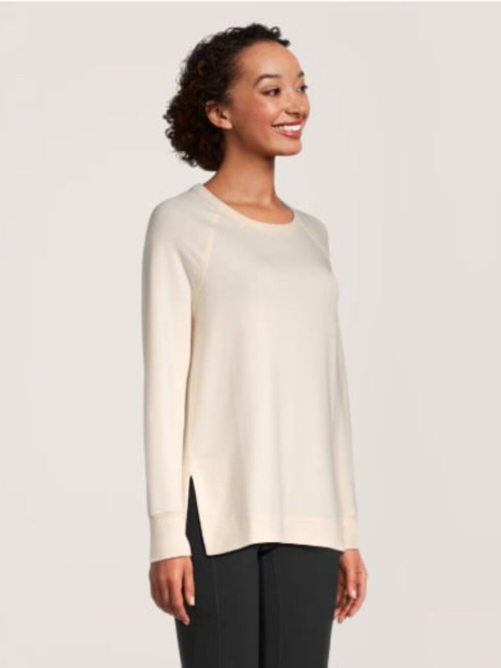 NWT Shambhala Oversized Cream Crewneck Sweatshirt